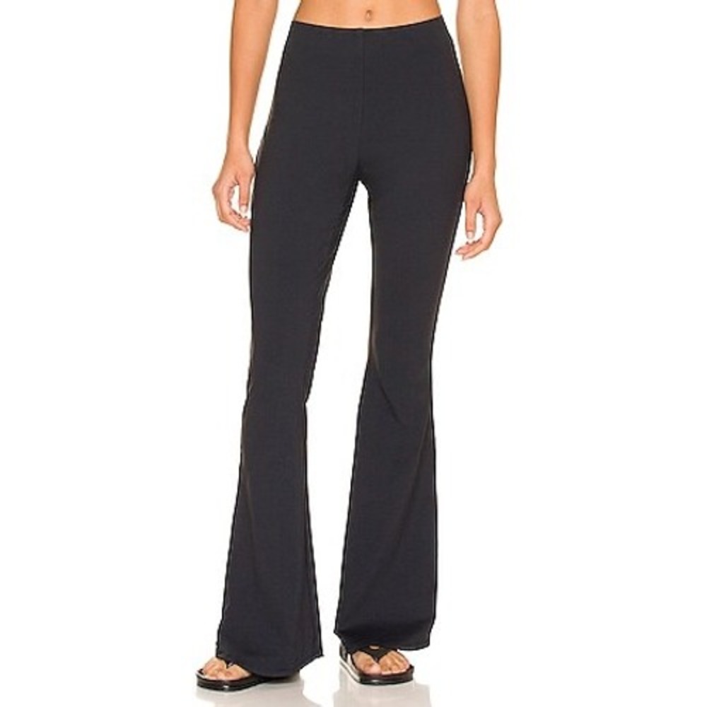 NWT 525 America | Revolve | Black Flare Yoga Pants Lounge High Waist Size S